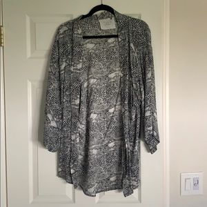 Acacia Kimono Top Snake Medium